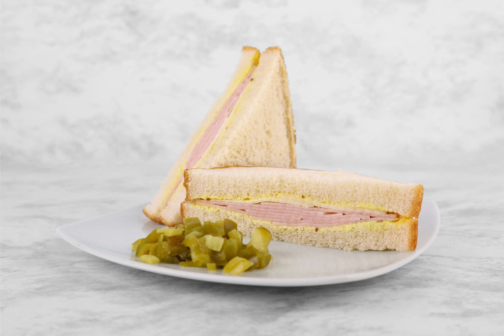 Sandwich de Pavo y Queso Manchego con jalapeños Sandwichitos