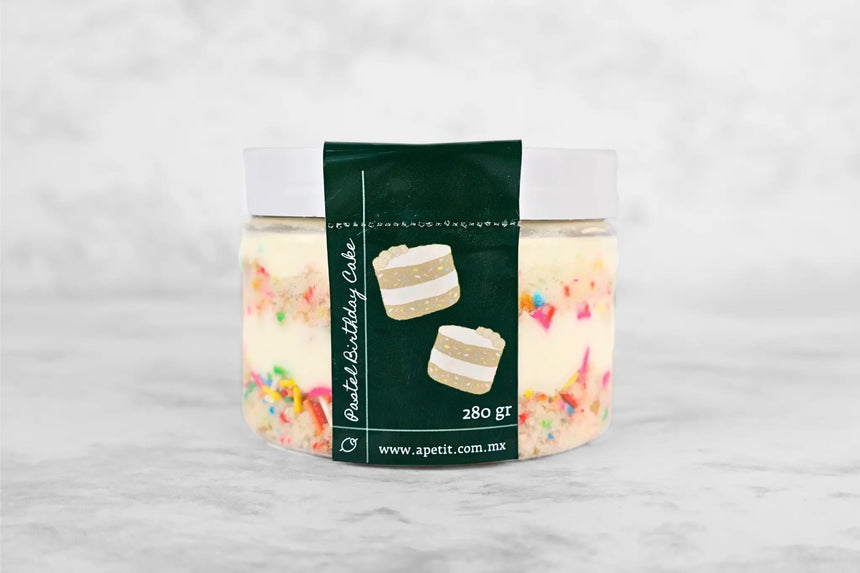 Bote Pastel de Birthday Cake Congelados