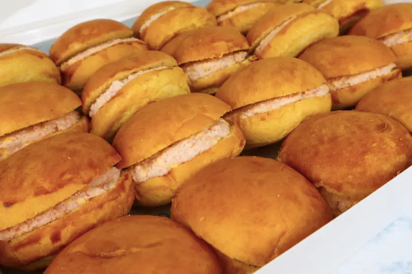 Caja con 20 Marinitas de Jamón y Queso Amarillo APETIT Catering & Store