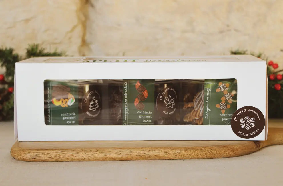 Caja de Regalo Rectangular Reposteria